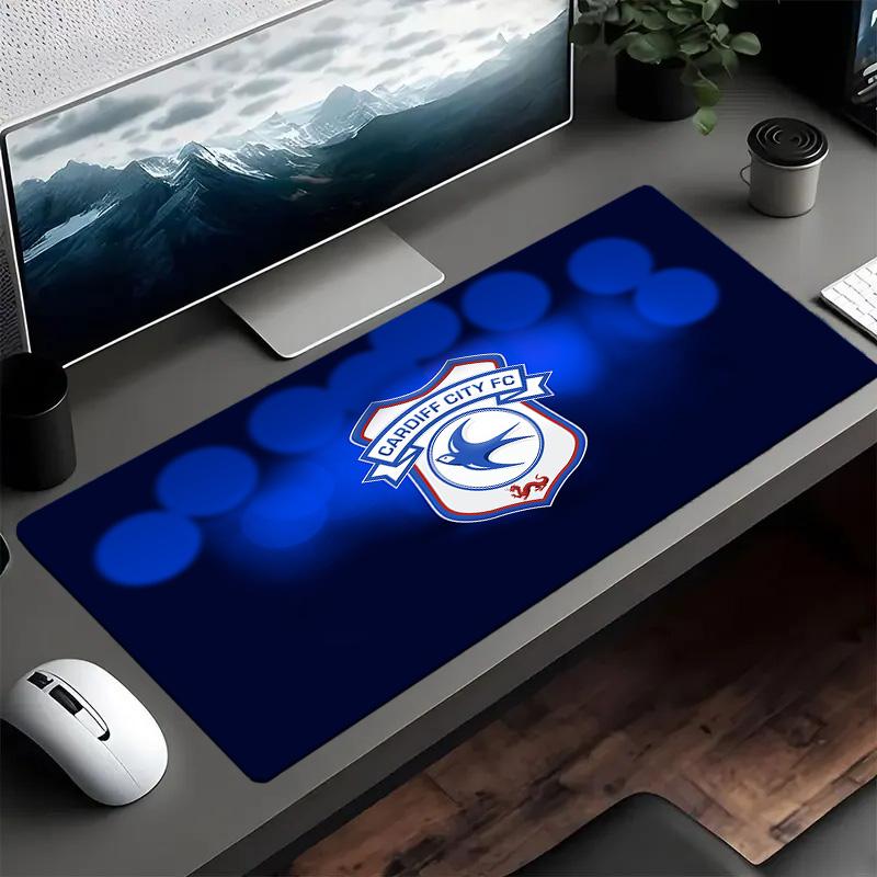 Cardiff City Afc Crest Mouse pad Mouse pad, Gaming Mouse Pad, keyboard pad, Desk Decor for computer notebook Fan Gift Birthday Gift