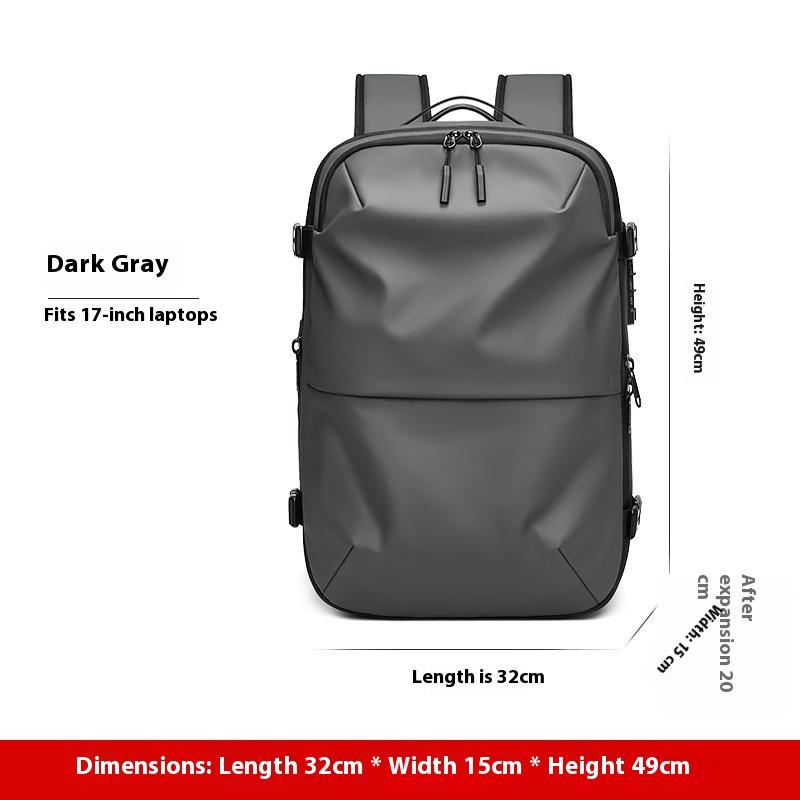 Мужской рюкзак, Многофункциональная дорожная сумка, Водонепроницаемый вакуумный компрессионный, Для деловой поездки, Деловой рюкзак для компьютера, Большая вместимость