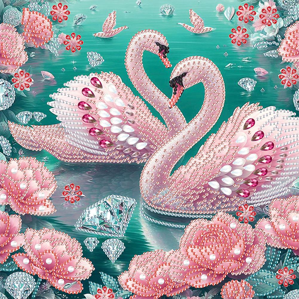 5D DIY Частичная Алмазная Живопись Набор Лебедь Украшение для Дома