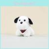 Charming Miniature Dog Plush Toy Keychain Soft And Fluffy For Kids And Adults