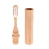 Bamboo Wood Charcoal Folding Toothbrush Travel Foldable Teethbrush