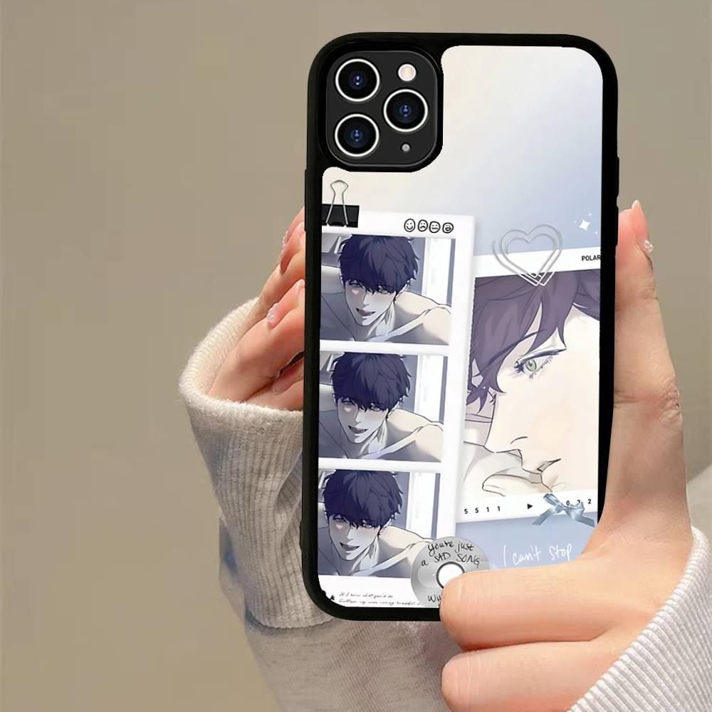 Чехол для телефона Nerd Project Bl Anime для iPhone 16 Pro Max 15 14 Plus 14 13 12 11 17 PC+TPU Чехлы Задняя крышка