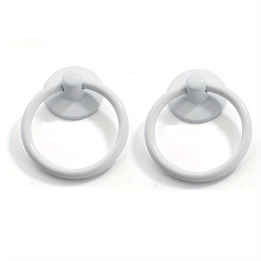 2pcs Circular Single Hole Drawer Handles, Cabinets, Wardrobe Handles,Vintage Alloy Handles