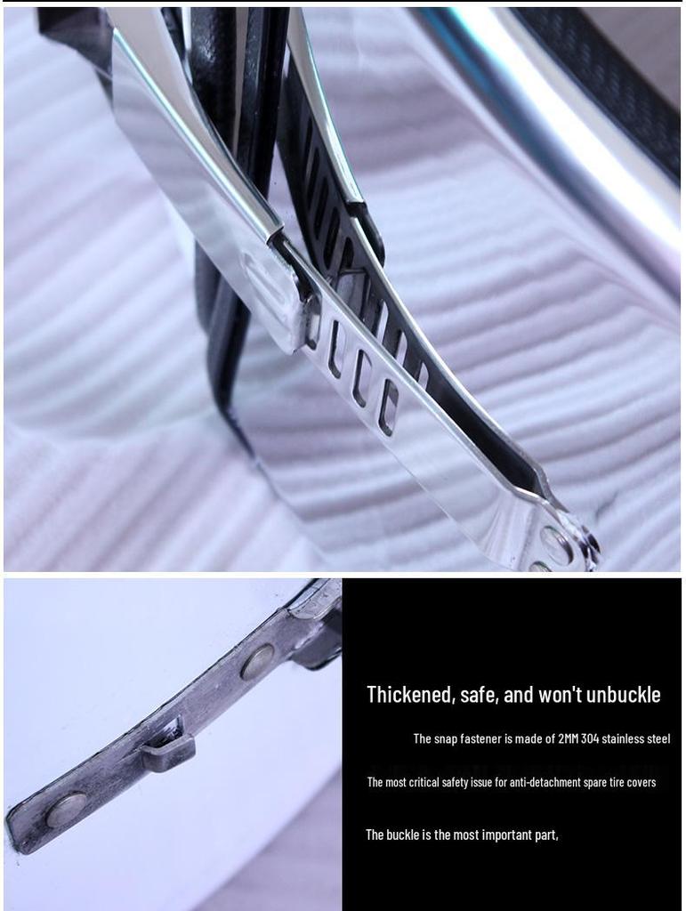 Светозащитная крышка запасного колеса в стиле G-Class из нержавеющей стали для Tank 300, для модификации и улучшения