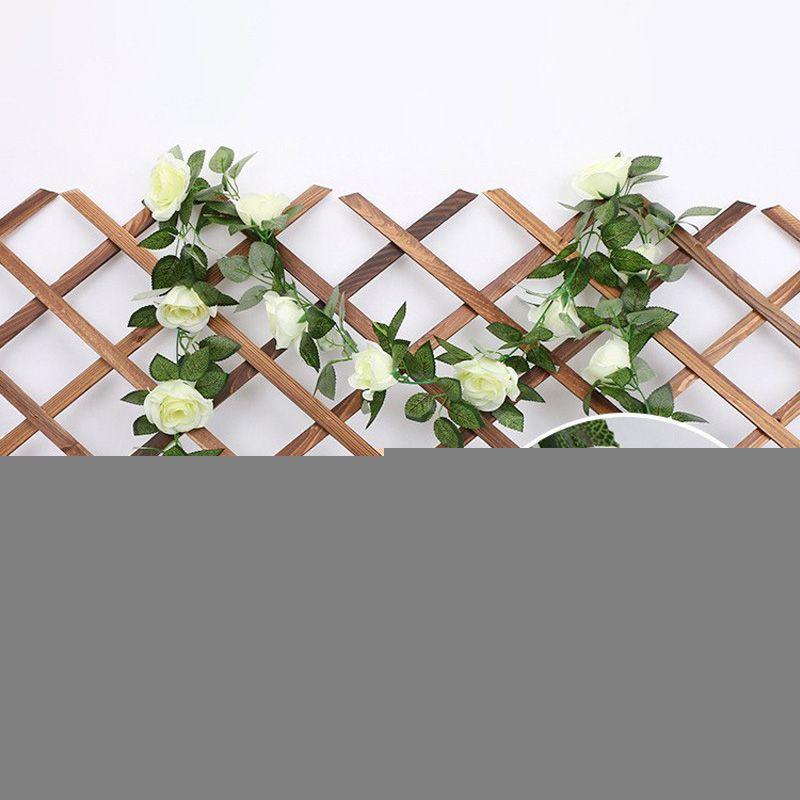 1шт цветочный арочный декор домашнее свадебное украшение гирлянда из роз и плюща шелковые розы искусственные цветы поддельные виноградные лозы