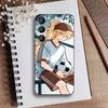 Чехол для телефона Genshin Y-Каэдэхара Кадзуха для Samsung Galaxy A73, A21s, A22, A31, A52, A53, A71, A41 Мягкий черный корпус
