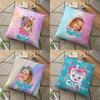 Like Nastya Pillow Case Kawaii Girls Bedroom Pillowcase Home Sofa Chair Car Cushion Covers Decoration Lovely Gifts 45*45cm