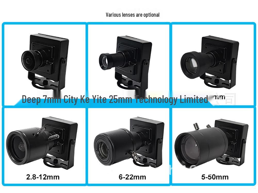 AHD 25мм 1080P TVI/CVI BNC Коаксиальная Металлическая Камера Наблюдения