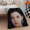 New Fashion Chinese star ZZhang Jingyi Cushion Cover Throw Pillow Cover Hidden Button Durable Polyester Chair Cushion