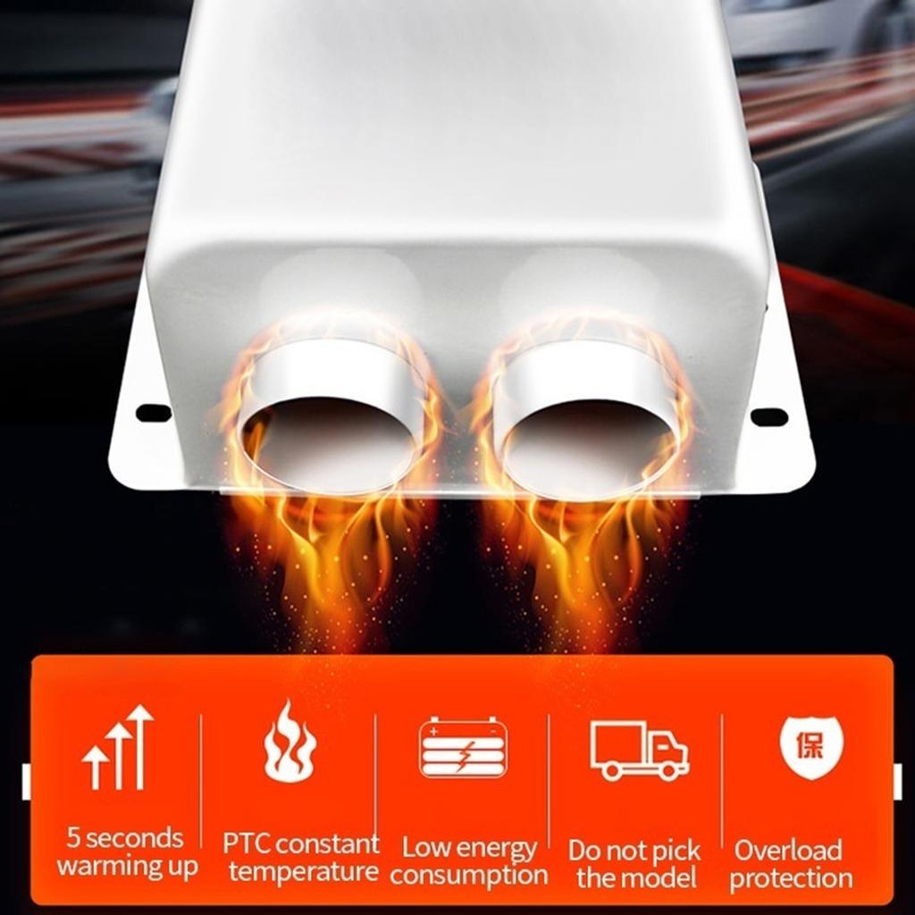400/600/800W 12/24V Portable Truck Car Heater Fan Windshield Defroster Demister Interior Accessories