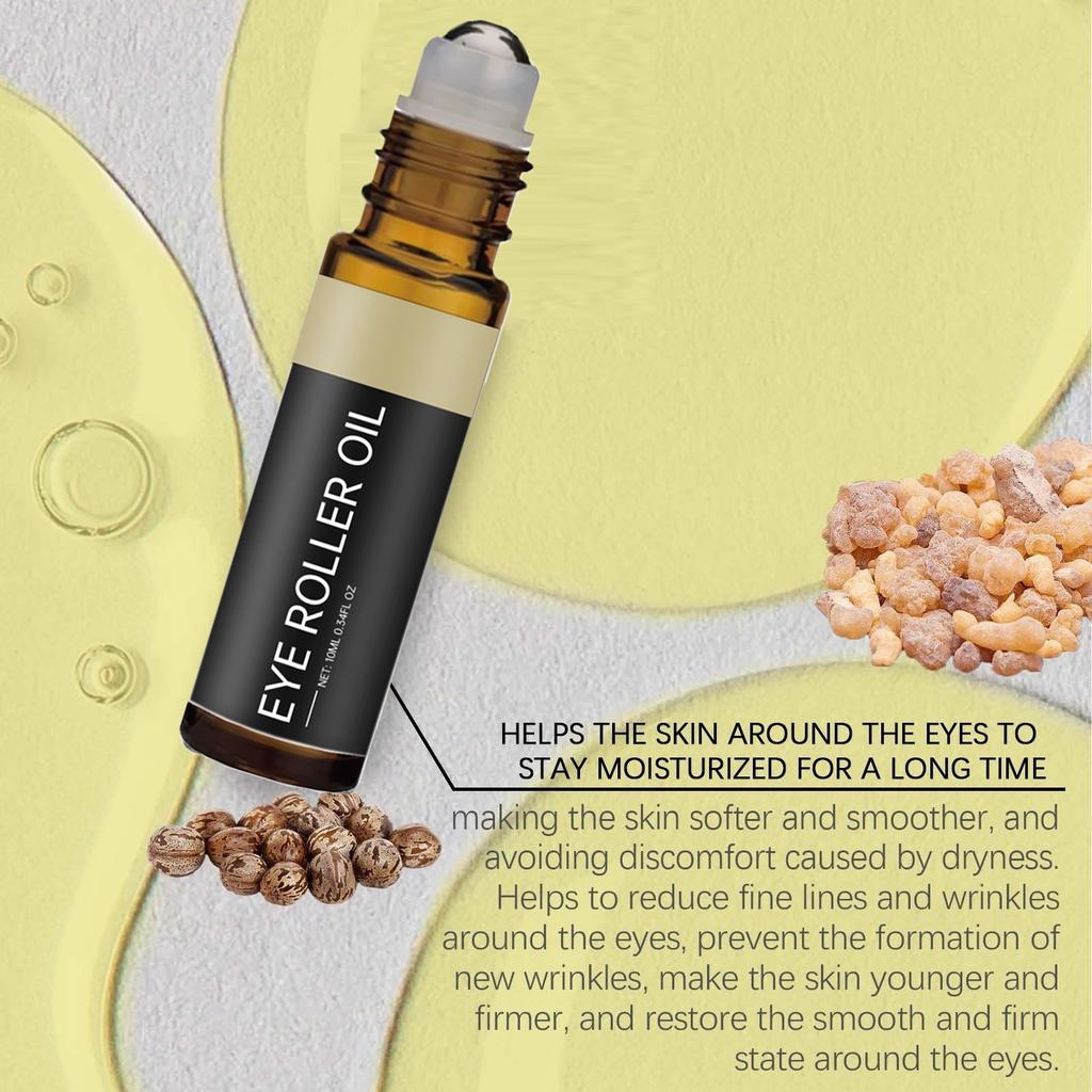 Укрепляющее масло для век, увлажняющее, смягчающее кожу вокруг глаз, освежающее массажное масло, 10 мл