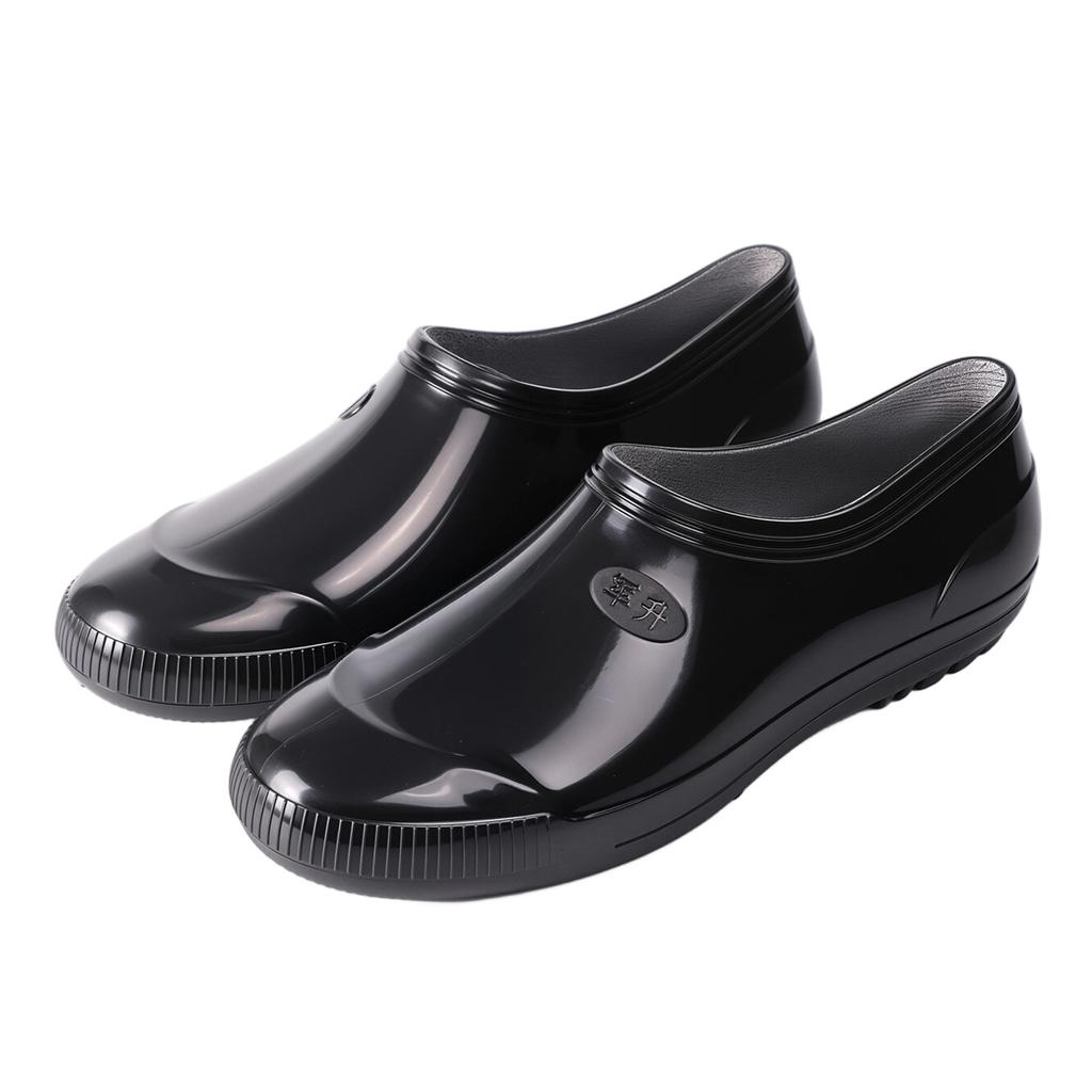 Rain boots men's thickened medium beef tendon wear-resistant men's rain boots high top adult fishing