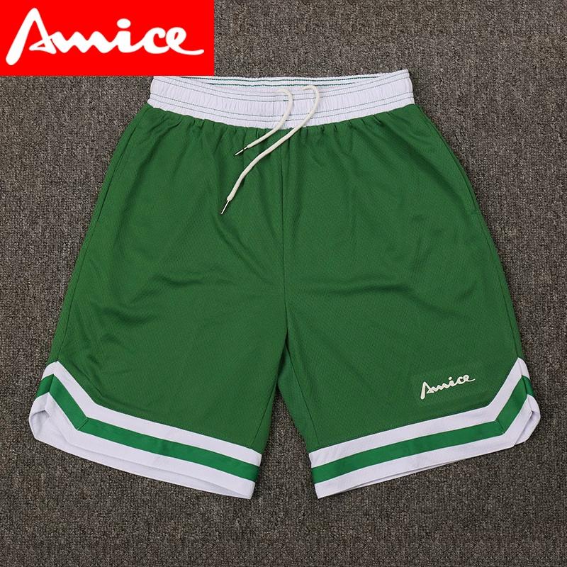 Awice Summer Student Kids Basketball Breathable Quick-Drying Shorts American Style Loose Fifth Pants Basketball Wear Mesh Shorts