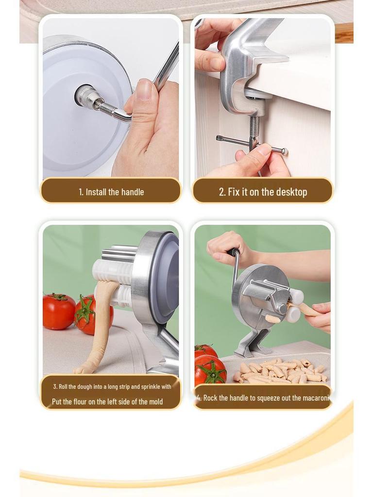 Итальянская ручная машинка для изготовления лапши и пасты