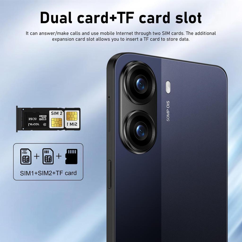 Android-смартфон X7 Pro: Ультрабольшой экран 7,3 дюйма, 16+1 ТБ, Международная версия.