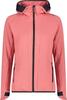 Куртка CMP Stretch Hoodie Jacket розовая