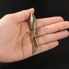 Brass Squid Statue Handcrafted Housewarming Gift Mini Ornaments Collectible for Fireplace Tabletop