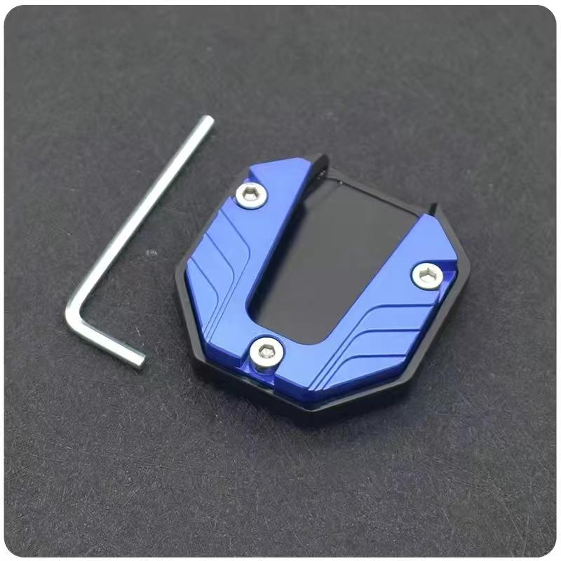 Удлинитель подставки для мотоцикла из алюминиевого сплава, боковая подставка для ног, опорная пластина для мотоцикла