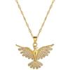 Ожерелье-подвеска из нержавеющей стали с орлами феникса для женщин и девушек, 2023 новый тренд, чокер, шейная цепочка, ювелирный подарок для вечеринки