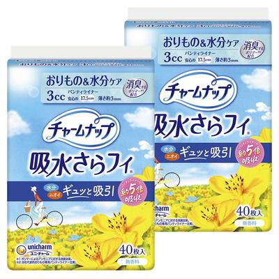 Charm Nap впитывающая прокладка Sarafi Wingless 3 куб. см 80 штук штук x Moisture Care впитывающая прокладка для ежедневного использования от протекания мочи прокладка для тех, у кого слабая моча