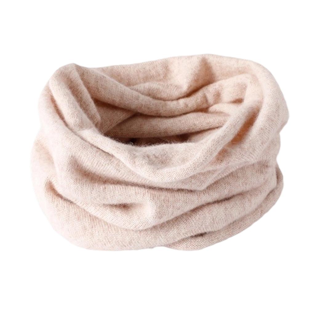 Women's Fashion Cashmere Hoodie, Cycling Warm Knitted Neck Fake Neck, Thin Neck Cover