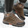 Зимние зимние снеки мужские удобные повседневные туфли кроссовки для мужчин новые утепленные ботинки хорошего качества мужские ботинки для активного отдыха водонепроницаемые