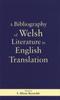 Книга A Bibliography of Welsh Literature In English Translation