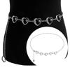 Fashion Vintage Metal Dress Cummerbands Love Heart Waistband Womans Belt Punk Waist Chain