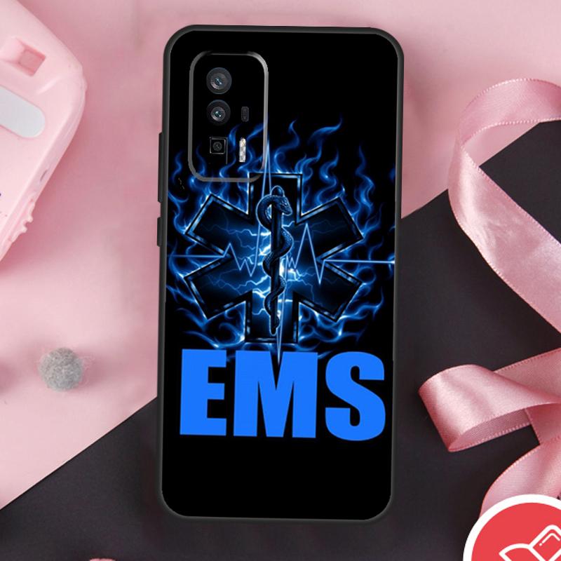 EMT EMS Medical Rescue Case For Xiaomi 13T 11T 12T Pro 12 Lite 13 14 Ultra POCO F6 F5 M6 X3 X5 X6 Pro F3 M5s Cover