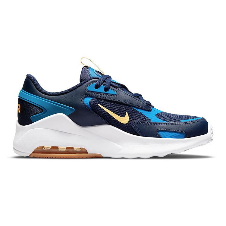 Nike Air Max Bolt Дышащие Нескользящие Износостойкие Низкие Синие GS CW1626-401