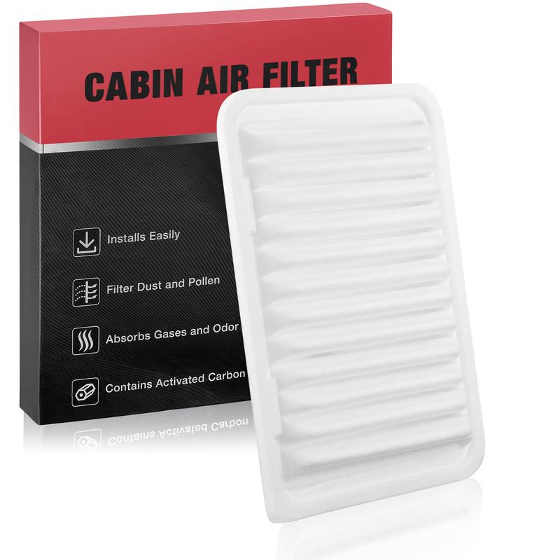 BDFHYK CA10190 Car Engine Air Filter for Toyota Matrix Corolla Yaris for Pontiac Vibe 2009-2010 for Scion XD 2008-2014 17801-0D060