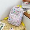 Cute Nylon School Backpack For Elementary Kids With Durable And Breathable Features