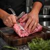 Профессиональный зажим для обработки мяса, инструмент для удаления пленки с ребер, зажим для подготовки из нержавеющей стали, ручной инструмент для снятия шкуры для барбекю, кухни, свинины, говядины И
