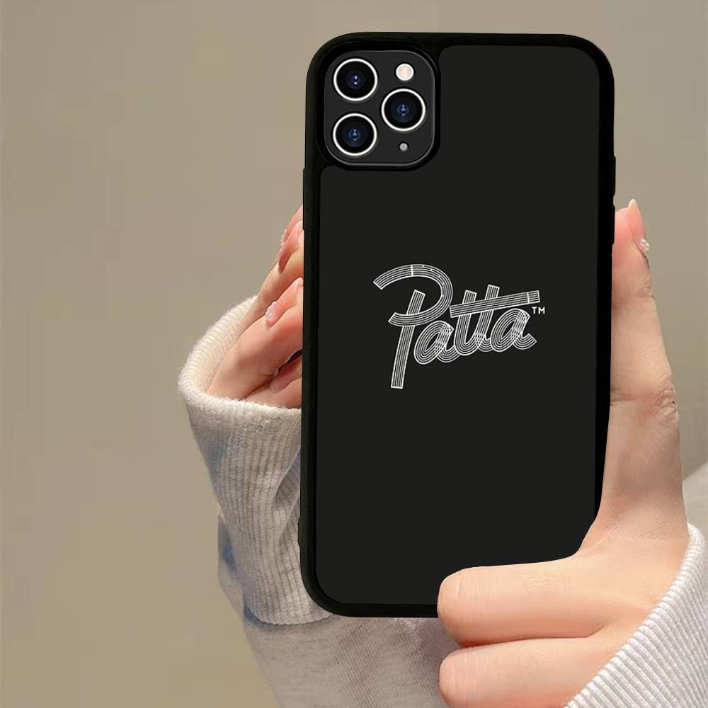 Модный Чехол Для Телефона P-patta PC+TPU Для iPhone 17 16 15 14 13 12 11 Pro Max Plus Кавайная Мультяшная Крышка