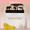 Elk Creative Elephant Silhouette Design Wall Lights For Bedroom Corridor And