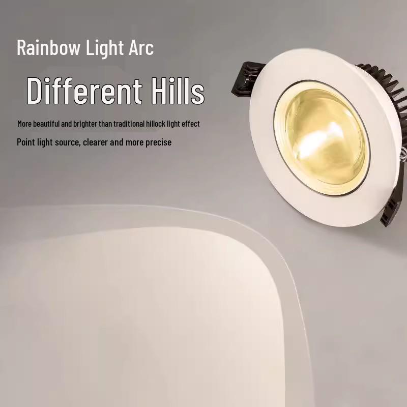 Embedded Rainbow Hills Anti-Glare LED Downlight - 2025 Wall Washer Spotlight