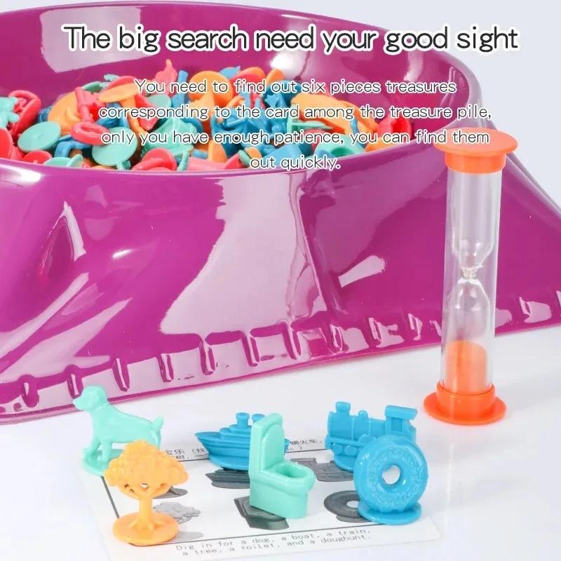 Безумные Игрушки для Поиска Сокровищ Настольная Игра Семейная Вечеринка Тренировка Логического Мышления Интерактивный Реквизит для Родителей и Детей Игры-Вызовы