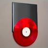 Retro Vinyl Record Display Stand With Album Cover Wall Mount - For, Music Studio, Record Store Decor - Space-Saving