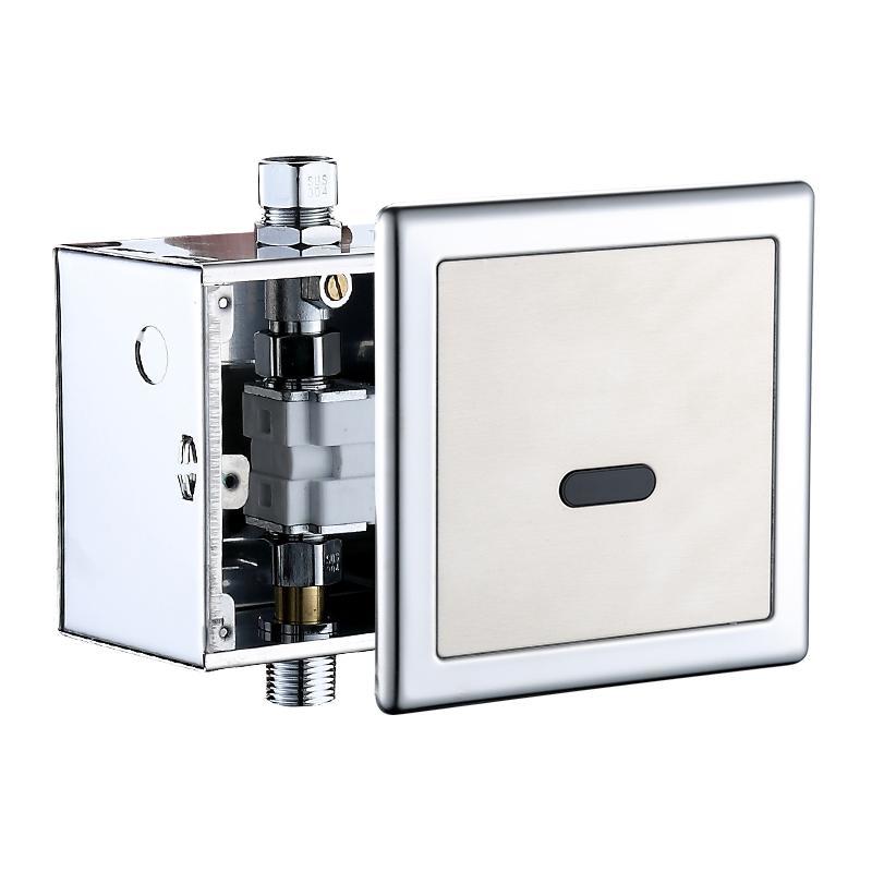 Automatic Brass AC and DC Concealed Sensor Urinal Flushing Valve for Bathroom