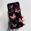 Чехол для телефона ZTE Blade A51 Lite / A5 2020, Роскошный модный, с бабочками и цветами, Черный, Мягкий ТПУ, Силиконовая задняя крышка