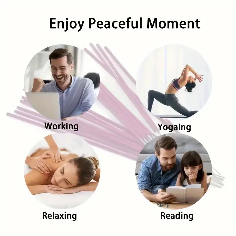 50 палочек в коробке Натуральные ароматические специи для помещений Сандаловое дерево Чистый воздух Курильницы для благовоний Ароматерапия Ароматные специи Свежий воздух