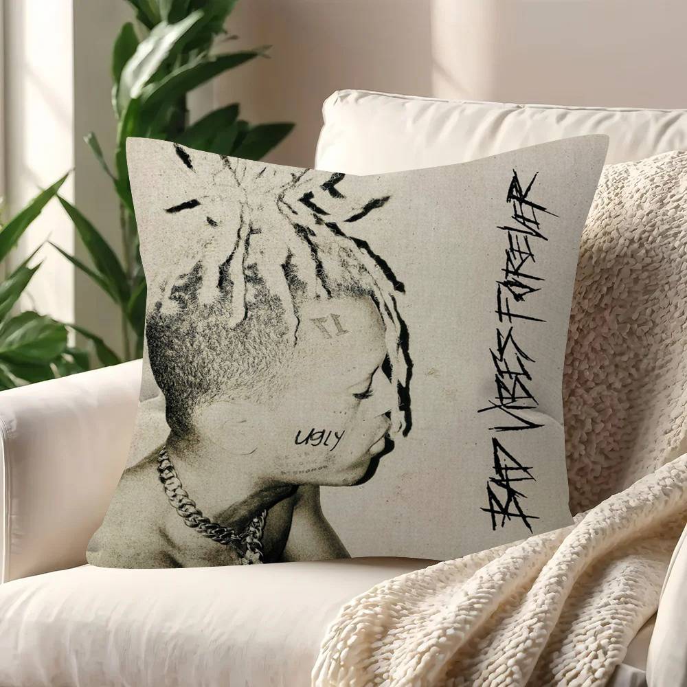 Певец XXXTentacion Рэп Персонализированная Наволочка Чехол от Пыли Спальня Детская Вечеринка Украшение Наволочка День Рождения Детский Подарок