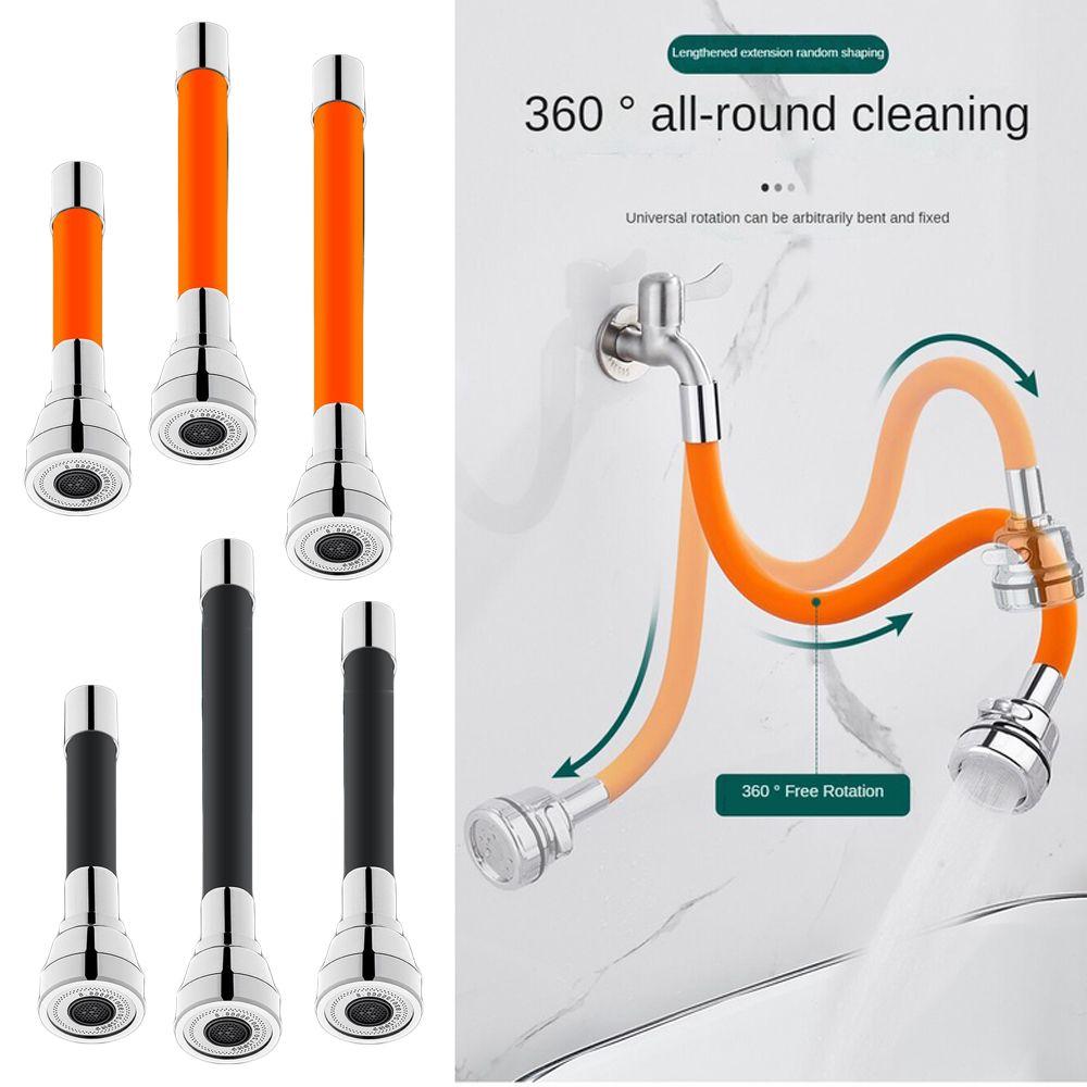 Аксессуары для кранов Вращающийся на 360° гибкий шланговый кран Распылительная головка Удлинитель трубы для крана Удлинительная трубка