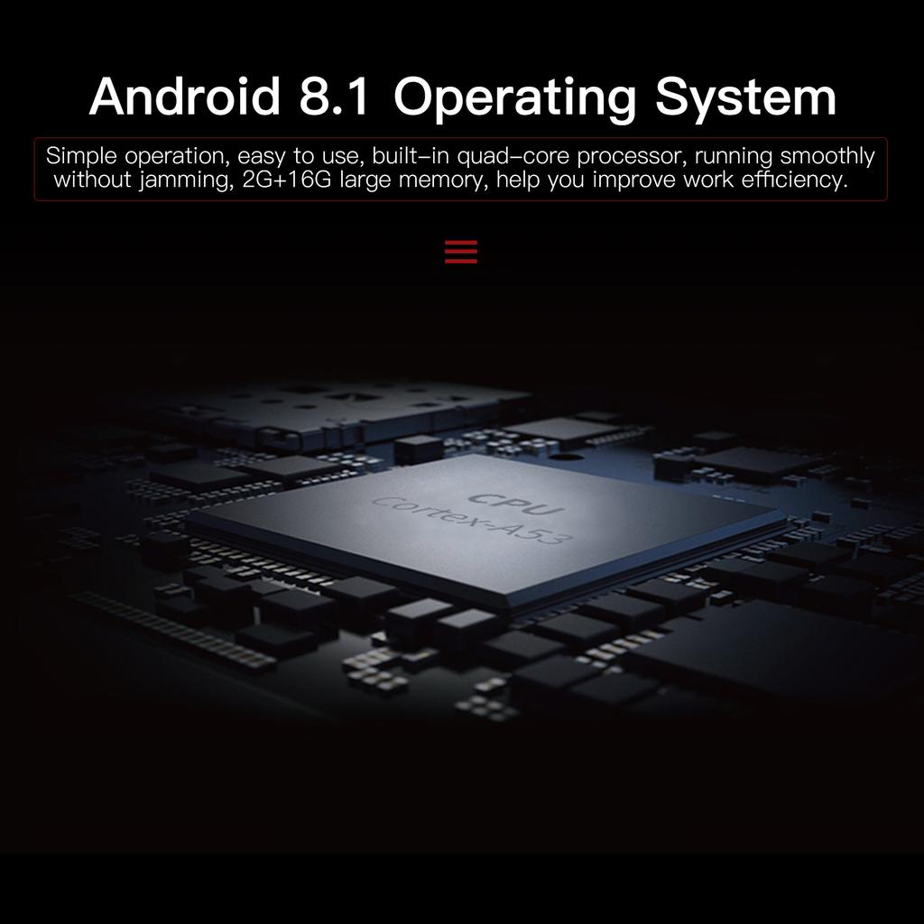 Android 8.1 PDA Handheld POS Terminal Honey-Well 1D/2D/QR Barcode Scanner Data Collector Inventory