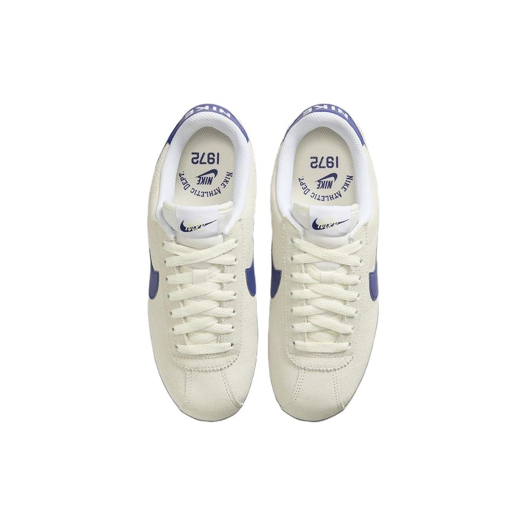 Nike Женские кроссовки Cortez Athletic Department кремовый бледно-слоновой кости темно-королевский-синий FQ8108-110
