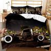 Top Vintage Duvet Cover Set Classic Car Automobile Mechanic Nostalgic 50S Bedding Set Twin Queen King Full Polyester Quilt Cover