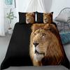 3D Giant Tiger Bedding Set King Queen Twin Single Size Duvet Cover Pillow Cases Bed Linen Set