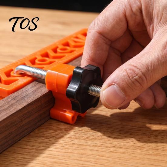 Heavy Duty Corner Fixing Square 4/6/8 Inch 90 Degree Positioning Squares, Right Angle Clamps with Scale, Woodworking Furniture Assembly Clamp