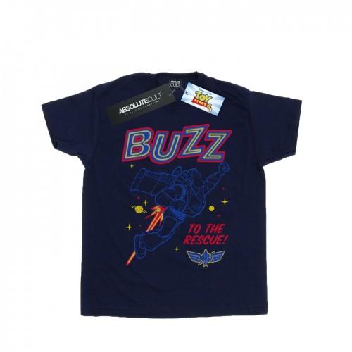 Disney Mens Toy Story 4 Buzz To The Rescue T-Shirt