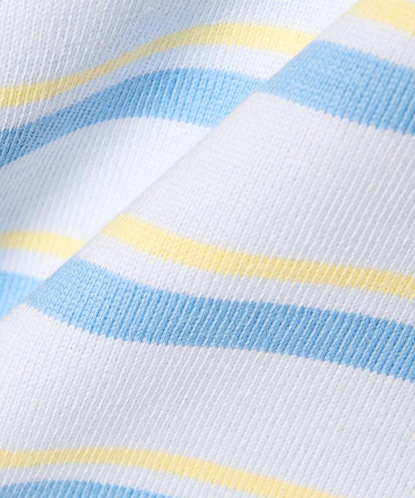 Женское платье-футболка Lacoste в мультиполоску Ef0263-56G 4Bi